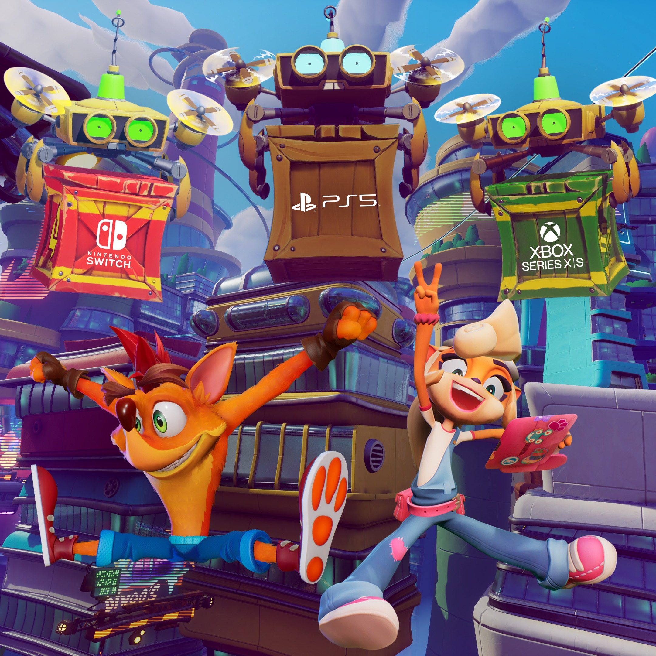 Crash Bandicoot 4 Coming to PS5, XSX, Switch, and PC, Next-Gen